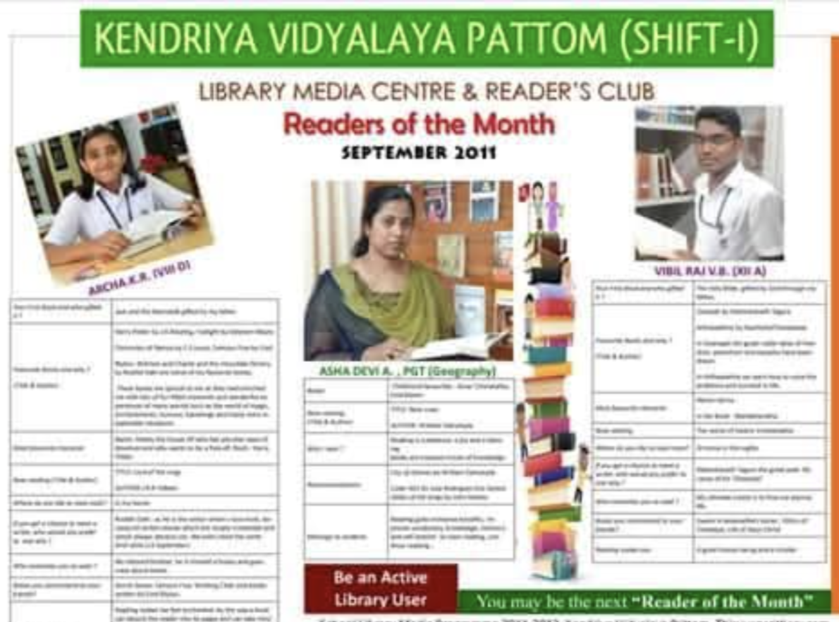Best Reader Award